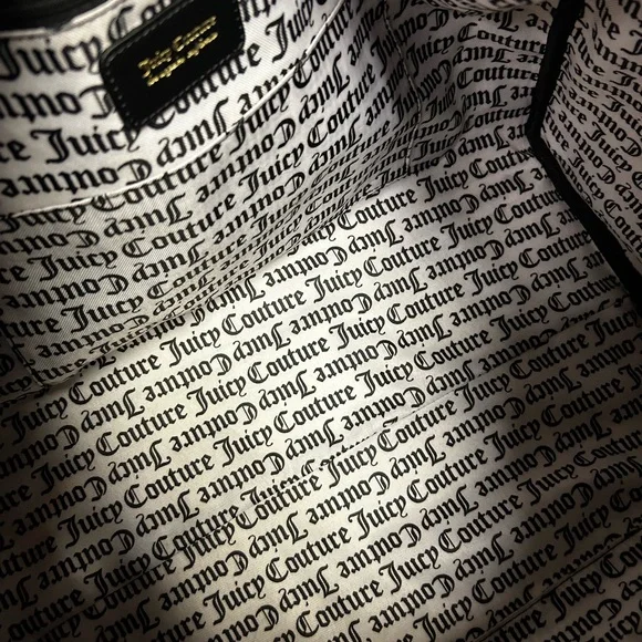 Juicy Couture Black and Gray Duffel Bag - Picture 6 of 6